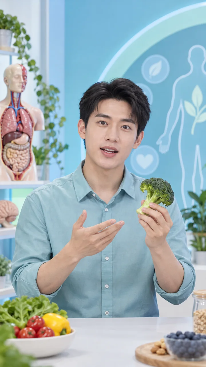 健康饮食科普竖屏短视频示例