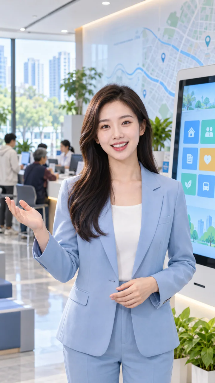 社区公共服务竖屏短视频示例