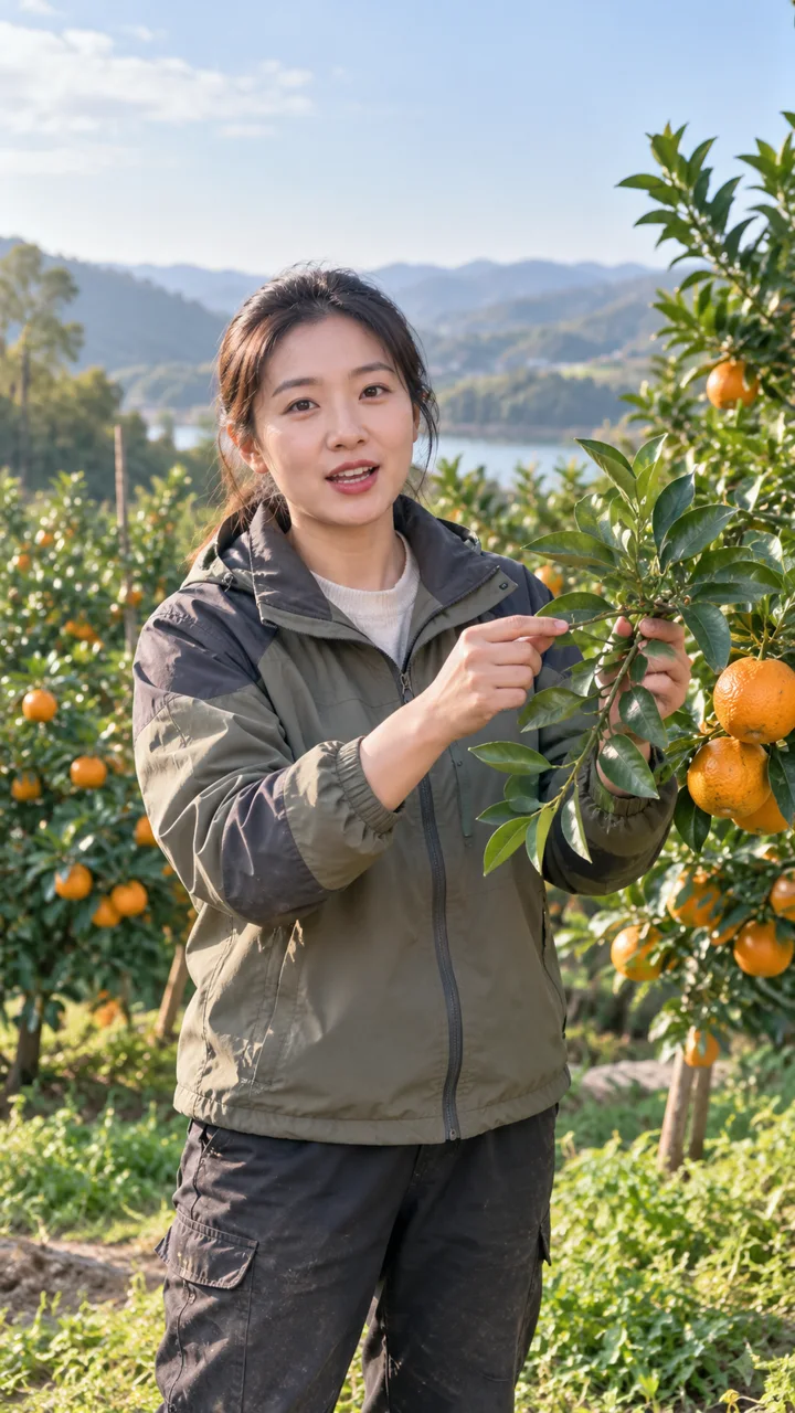 果园里的柑橘修剪知识示例