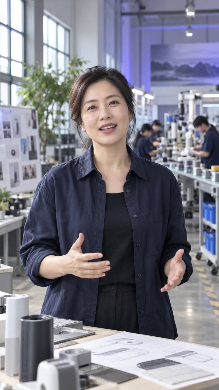 企业生产场景里的品牌介绍示例