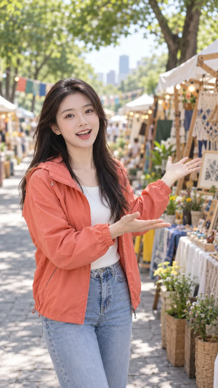 创意市集里的活动推广示例
